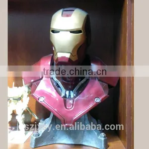 Fiberglass Resin Charactor Life Size Ironman Bust thumbnail-1