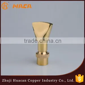 Brass Lotus Brass Nozzle,Geyser Brass Nozzle 1",Straight Stream Nozzle thumbnail-6