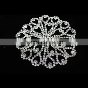 2015 Wedding Dress Crystal Rhinstone Applique for Bridal thumbnail-2