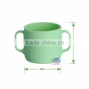 China Silicone Green Silicone Drinking Cup Sleeve /hot Sale Heat Resistance Silicone Cup thumbnail-4