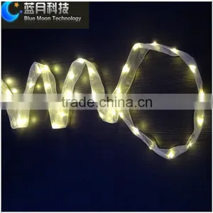 Ribbon Series White Color 2AA Batetry Case Outdoor Parties Lighting thumbnail-2
