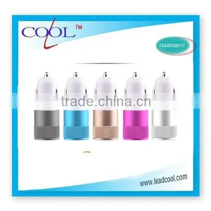 2016 New Hot Portable 5v 2.1 a Usb Charger Dual Usb Car Charger for Mobile Phone thumbnail-3