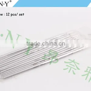 ANY Nail Art Beauty Design Wood Handle Cheap Nail Painting 12PCS Nail Brush Set thumbnail-2