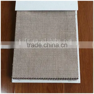 100% Polyester Fiber Flame Retardant Woven Copy Linen Fabric XJCD 0816 thumbnail-1
