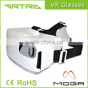 vr Headset Display 9D VR Glasses Steel VR Headset With Adjustable Headstrap thumbnail-2