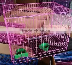 35 "Folding Dog Cage With Plastic Tray Two Doors Black Color Hot Sales thumbnail-6