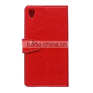 Wholesale Flip Cover Leather Case For Sony Xperia M4 Aqua,For Sony Xperia M4 Aqua Book Cover Stand Case thumbnail-2