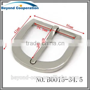 34.5MM D Shape Buckle With Prong Neutral Style Buckle Strict QC Buckle thumbnail-1