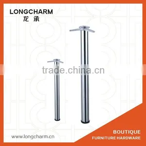 Furniture Adjustable Metal Glass Table Legs thumbnail-1