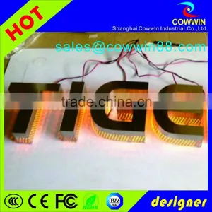 Outdoor/Indoor Advertising Stainless Steel DIY LED Backlit Channel Letter Sign Hot Sale 2016 thumbnail-5