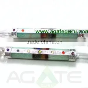 Amazonite Chakra Healing Stick With Merkaba Star : Wholesale Prices thumbnail-1