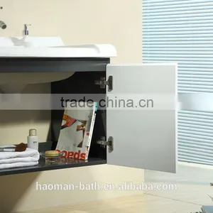 HM-C-13 Modern Soild Wood Bathroom Cabinet Set Bathroom Vanity thumbnail-5