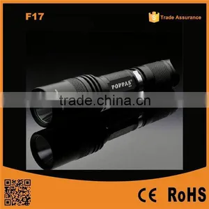 F17 XM-L T6 Led Flashlight Torches for 18650 Rechargeable Battery Best Led Hunting Flashlight thumbnail-1