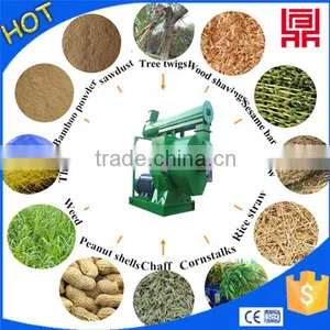 Dry Biomass Fuel Disc Pelletizer Ring Die Granule Machine thumbnail-1