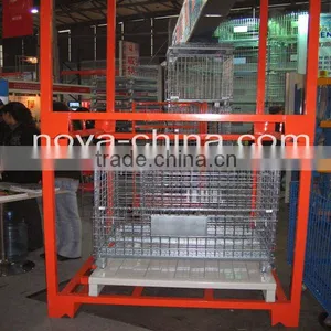 Wire Container Storage Cage Wire Mesh Container thumbnail-1