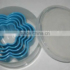 (ks-Joo1) 5 Pcs Plastic Cookie Cutter Set thumbnail-1