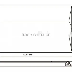2x4 LED Troffer DLC UL Approved, 42W 4000K LED Troffer Light, Parabolic LED Troffer Light 5 Year Warranty thumbnail-3