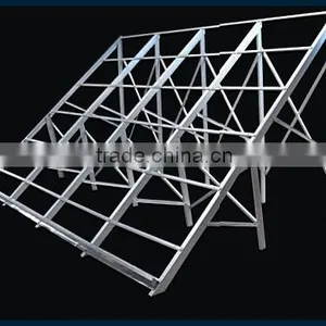 Ground Single Pole (Adjustable) Solar PV Mounting System - Pole Rack System thumbnail-5
