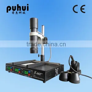 Taian,puhui,T862++ SMD Rework Station.mobile Repairing Machines,infrared Soldering Station, thumbnail-1