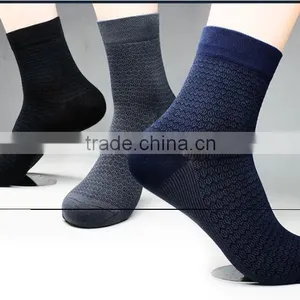China Wholesale Custom Lambswool Sock for Men/mens Cotton Socks thumbnail-1