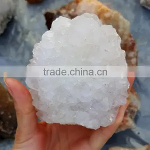 White Quartz Crystal Cluster Clear Crystal Quartz Geode for Wholesale thumbnail-1