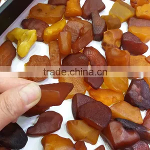 New Arrived Natural Baltic Raw Amber Stone for Sale thumbnail-2