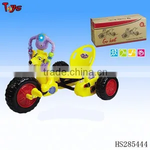 Light and Music Tiger Children Racing Car Pedals thumbnail-1