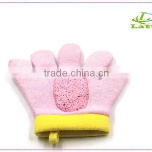 SEDEX Factory Custom Wholesale Cute Design Child Bath Gloves/bath Glove thumbnail-1
