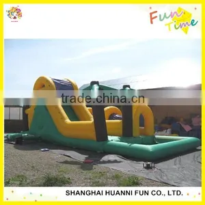 New China Guangzhou Inflatable Water Slide With Pool Price thumbnail-2