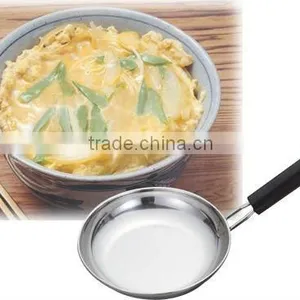 Stainless Steel Saute Pan With PC Horizontal Handle for Japanese Rice Bowl Dish thumbnail-1