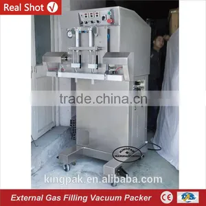 DZQ600L External Gas Filling Pillow And Clothes Vacuum Packing Machine thumbnail-1