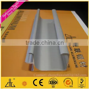 Wow!!custom Furniture Anodized Aluminium Extrusions to Make Wardrobe and Kitchen Cabinet, G Handle Aluminium Profile for Cabinet thumbnail-1