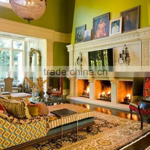 Grand Island Villa Project Designs Interior and Exterior Beige Limestone Columns thumbnail-4