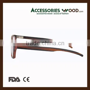 Wood Frame Sunglases Custom Wooden RX Glasses thumbnail-3
