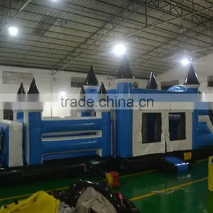 High Quality Popular Giant Castle Inflatable Combo Bouncer for Children thumbnail-2