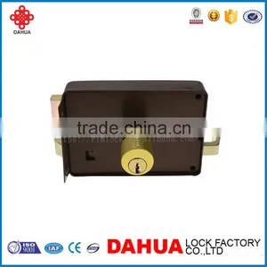 High Quality Double Cylinder Control Rim Door Lock P30n Brass Lock thumbnail-4