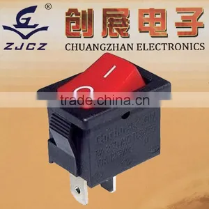 ON-OFF Household Electrical Switch,copper Leg Round Type Illumiated Rocker Switch thumbnail-4