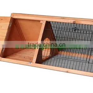 Triangle Wooden Rabbit Cage thumbnail-2