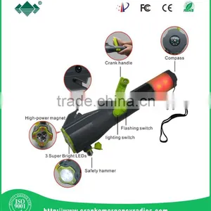 Emergency Multi-function Safety Hammer WithLED/SOS Light,knife.magnet thumbnail-5