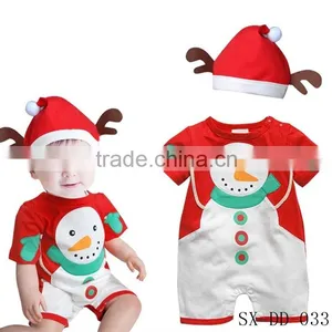 2015 Trade Assurance Santa Claus Style Baby Christmas Costume With Hat thumbnail-4