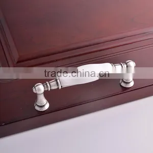 96mm 128mm Matt Sliver Polish Oriental American Vintage Style Home Office Pull Hardware Closet Dresser Handle thumbnail-5