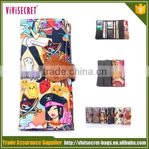 Vivisecret Guangzhou Factory Sublimation Custom Nylon Women Wallet thumbnail-2