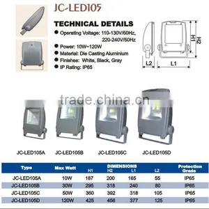 10w 30W 50W 70W 120W Led Flood Light,aluminium Flood Led Lamp Housing,waterproof Flood Lights thumbnail-2