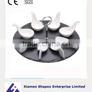 Slate Cheese Board for Cake Stand Wedding thumbnail-4