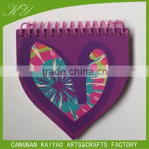 School Supplies Mini Heart Spiral Notepad for Kids thumbnail-1
