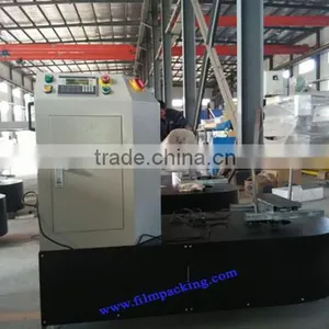 Packaging Material Plastic Film Luggage Wrapping Machine thumbnail-2