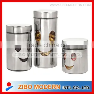 Round Lid Glass Bottle for Food thumbnail-1