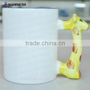 11oz Souvenir Sublimation Drinkable Animal Shaped Mugs thumbnail-3