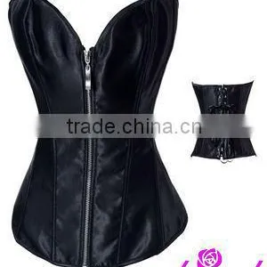 The Newest on Sale Plus Size Leather Bustier thumbnail-1