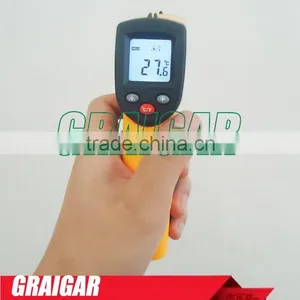 2015 NEW GM320 Non-Contact Laser Gun Infrared Digital IR Thermometer Industrial LCD With Back Light 330 Centidegree thumbnail-1